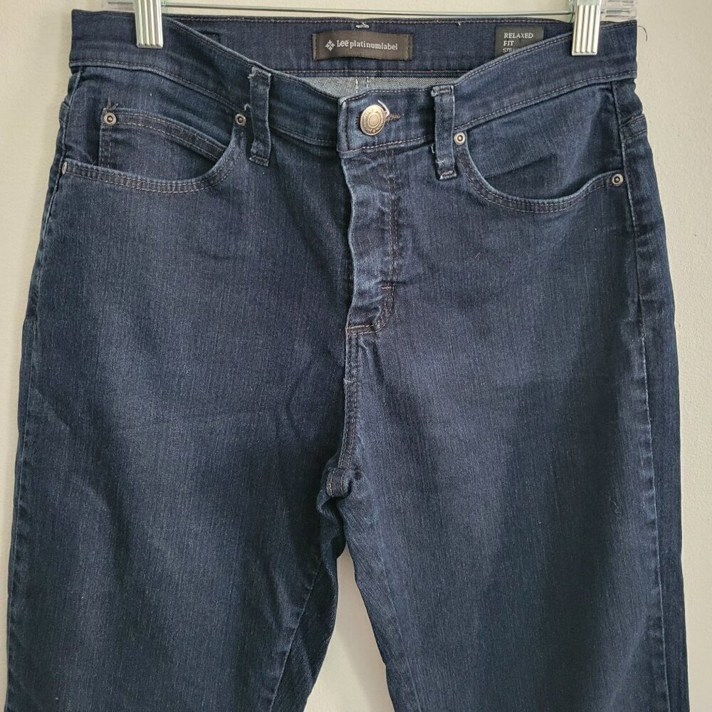 Lee Platinum label relaxed fit Jeans Women Size 6 short - Picture 3 of 9